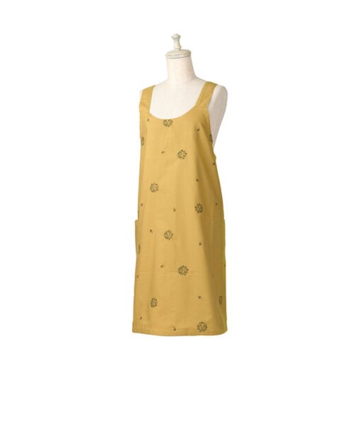 【当商品送料無料】エプロン おしゃれ 通販 H型 ホルターネック バッククロス かぶり かぶるだけ レディース かわいい ナチュラル 花柄 フラワー