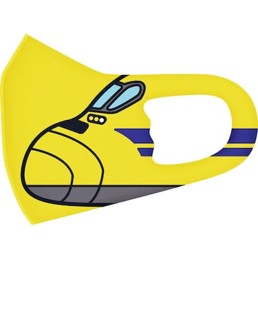 【当商品送料無料】新幹線 マスク 2枚入り 通販 子供 冷感 マス鉄 接触冷感 DrYELLOW n700s はやぶさ こまち かがやき
