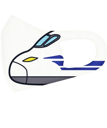 【当商品送料無料】新幹線 マスク 2枚入り 通販 子供 冷感 マス鉄 接触冷感 DrYELLOW n700s はやぶさ こまち かがやき