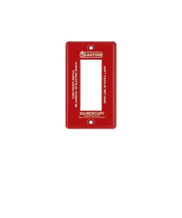 【当商品送料無料】スイッチプレート おしゃれ 通販 ブリキ インダストリアル 男前 スイッチカバー MERCURY 1つスイッチ 2つスイッチ