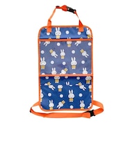 【当商品送料無料】車 子供 汚れ防止 キックガード 通販 収納 ポケット シートバックポケット おしゃれ かわいい キャラクター ミッフィー