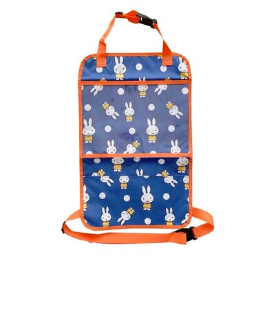 【当商品送料無料】車 子供 汚れ防止 キックガード 通販 収納 ポケット シートバックポケット おしゃれ かわいい キャラクター ミッフィー