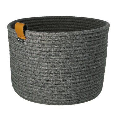 【当商品送料無料】収納 かご バスケット 通販 丸型 大きい 深型 おしゃれ 北欧 モダン シンプル アイボリー ライトグレー ダークグレー