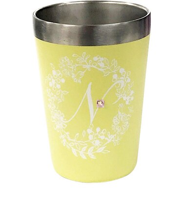 【当商品送料無料】タンブラー 保温 保冷 通販 おしゃれ ステンレス コンビニ かわいい 350ml イニシャル アルファベット