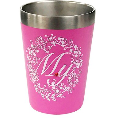 【当商品送料無料】タンブラー 保温 保冷 通販 おしゃれ ステンレス コンビニ かわいい 350ml イニシャル アルファベット