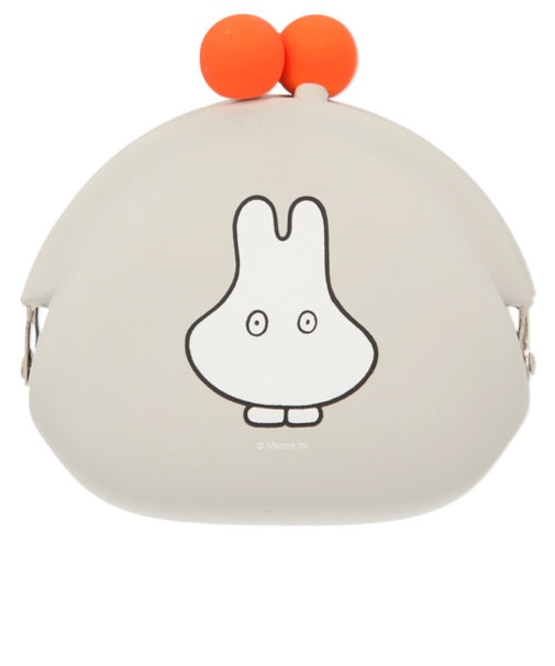 【当商品送料無料】POCHI シリコン 通販 がま口 ポチ コイン ケース キャラクター ミッフィー miffy フェイス おばけごっこ かわいい
