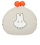 【当商品送料無料】POCHI シリコン 通販 がま口 ポチ コイン ケース キャラクター ミッフィー miffy フェイス おばけごっこ かわいい