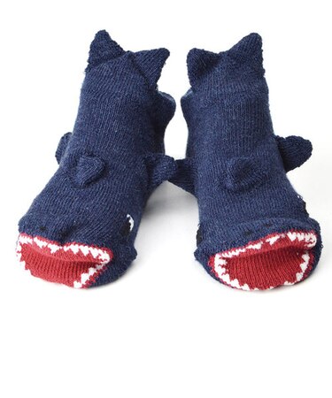 【当商品送料無料】ベビー 靴下 通販 ソックス 恐竜 サメ シマリス POMPKINS ポプキンズ 動物 アニマル 9～12cm