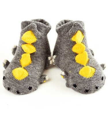 【当商品送料無料】ベビー 靴下 通販 ソックス 恐竜 サメ シマリス POMPKINS ポプキンズ 動物 アニマル 9～12cm