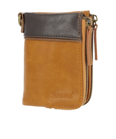 【当商品送料無料】財布 メンズ 二つ折り カードがたくさん入る 通販 ファスナー 二つ折り財布 大容量 ポケット 小銭入れ ジッパーポケット 男子