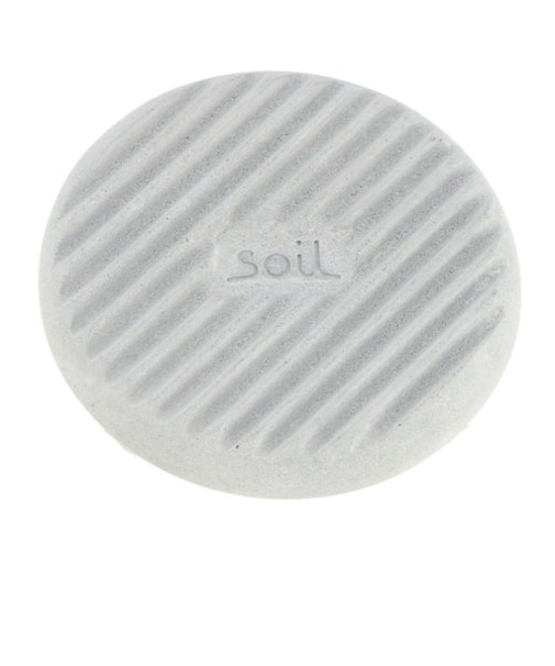 【当商品送料無料】珪藻土 soil 通販 生ゴミ ゴミ箱 消臭  炭 リサイクルアッシュ 約W8×D8×H1.5cm ソイル SOIL soil