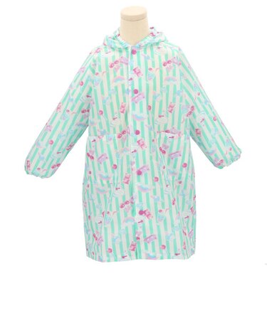 【当商品送料無料】レインコート キッズ ランドセル対応 通販 女の子 撥水 クリア おしゃれ かわいい ジュニア 子供 こども 小学生 110