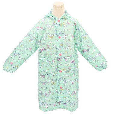 【当商品送料無料】レインコート キッズ ランドセル対応 通販 女の子 撥水 クリア おしゃれ かわいい ジュニア 子供 こども 小学生 110