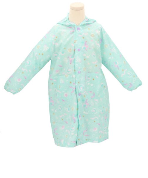 【当商品送料無料】レインコート キッズ ランドセル対応 通販 女の子 撥水 クリア おしゃれ かわいい ジュニア 子供 こども 小学生 110