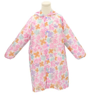 【当商品送料無料】レインコート キッズ ランドセル対応 通販 女の子 撥水 クリア おしゃれ かわいい ジュニア 子供 こども 小学生 110