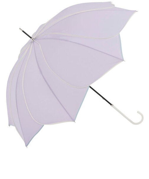 【当商品送料無料】傘 レディース 長傘 通販 because 軽量 ブランド 日傘 晴雨兼用 uvカット 約 60cm 58cm 約 60センチ