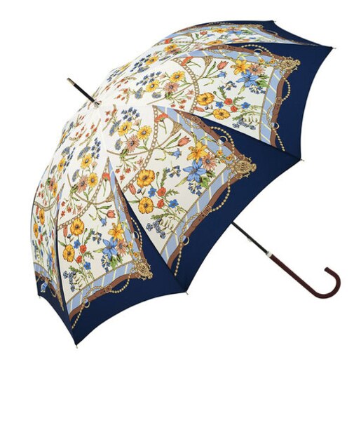 【当商品送料無料】傘 レディース 長傘 通販 晴雨兼用 日傘 uvカット おしゃれ かわいい ブランド because ビコーズ 58cm 手開き