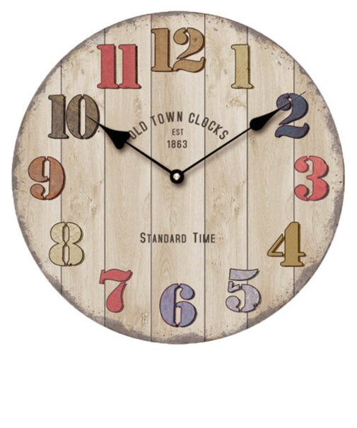 【当商品送料無料】キーストーン 壁掛け時計 key stone 通販 雑貨 ウォールクロック 時計 壁掛け アナログ時計 おしゃれ 子供部屋