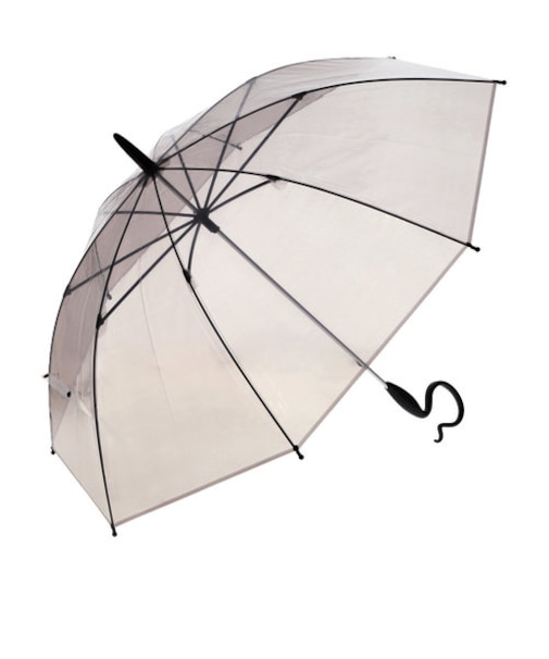 【当商品送料無料】ビニール傘 オシャレ 通販 可愛い おしゃれ 傘 ビニール 透明 カラー かさ レディース エバーイオン Evereon 60cm