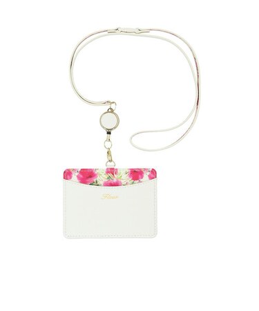 【当商品送料無料】パスケース 定期入れ レディース 通販 花柄 リール付き カードケース カード入れ カードホルダー カード ケース