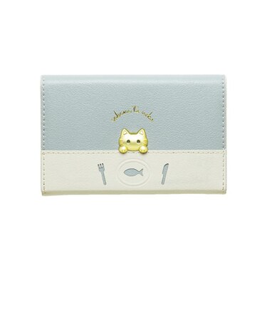 【当商品送料無料】名刺入れ レディース 通販 ねこ 猫 ネコ カードケース スリム 薄型 レディース 花柄 名刺ケース カードホルダー カード入れ