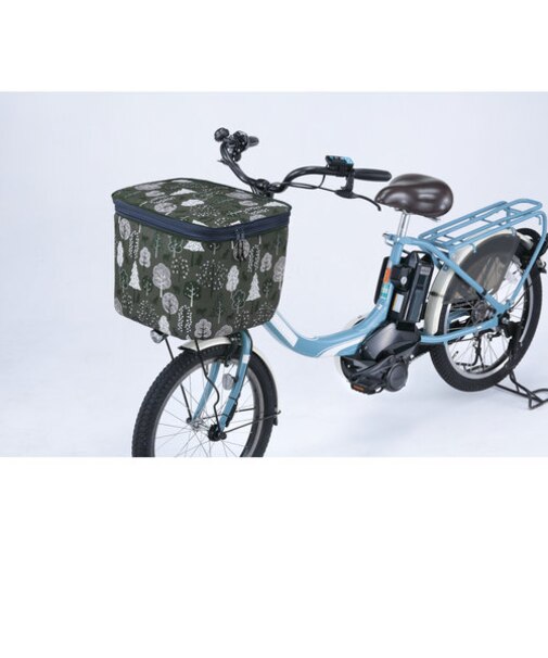 【当商品送料無料】自転車 かご カバー 前 通販 カゴカバー かごカバー バスケットカバー 前かごカバー 撥水 はっ水 おしゃれ 2段式 2段式
