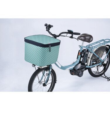 【当商品送料無料】自転車 かご カバー 前 通販 カゴカバー かごカバー バスケットカバー 前かごカバー 撥水 はっ水 おしゃれ ２段式 2段式