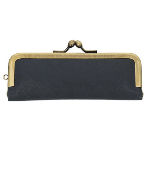 【当商品送料無料】リアン Lien 印鑑ケース 2本収納 通販 はんこケース 朱肉付き 本革 がま口 馬革 朱肉 レザー おしゃれ レディース