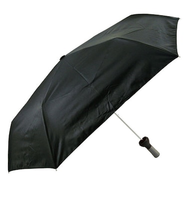 【当商品送料無料】傘 メンズ 通販 晴雨兼用傘 55cm アテイン おしゃれ 長傘 日傘 手開き 雨晴兼用 シンプル 無地 レディース ブラック 黒