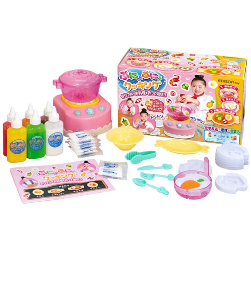 【当商品送料無料】エジソンママ EDISON mama ぷにょぷにょクッキング 通販 料理 女の子 ままごと ごっこ 作る おもちゃ 玩具 知育