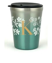 【当商品送料無料】タンブラー 蓋付き 通販 保温 保冷 イニシャル 名入れ 箱入り 個箱 プレゼント スライド 結露しない 花柄 草花 かわいい