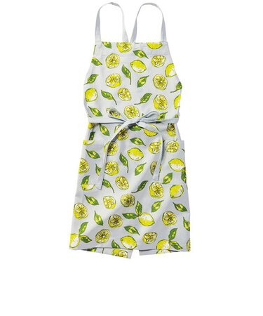 【当商品送料無料】前結び エプロン 通販 ショート丈 レディース 保育士 たすき掛け habituel アビチュアル かわいい 綿 コットン