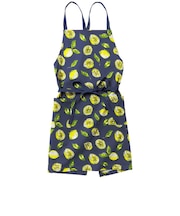 【当商品送料無料】前結び エプロン 通販 ショート丈 レディース 保育士 たすき掛け habituel アビチュアル かわいい 綿 コットン