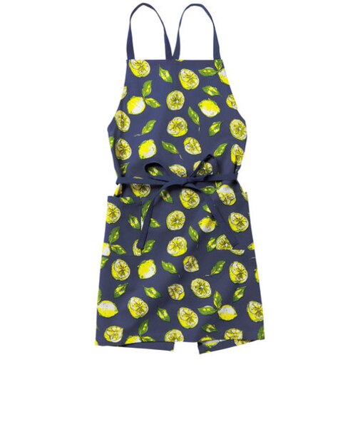 【当商品送料無料】前結び エプロン 通販 ショート丈 レディース 保育士 たすき掛け habituel アビチュアル かわいい 綿 コットン