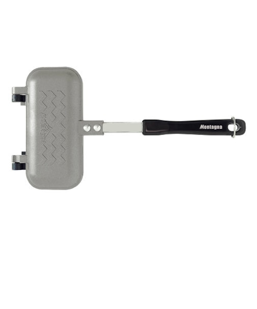 【当商品送料無料】ホットサンドメーカー 直火 通販 グリルパン フライパン グリルホットパン 1枚用 ソロキャンプ 食パン ライト 電池式