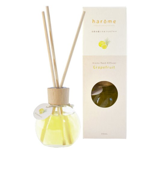 【当商品送料無料】アロマ リードディフューザー 通販 harome ディフューザー 芳香剤 精油 寝室 玄関 170ml ラベンダー ユーカリ