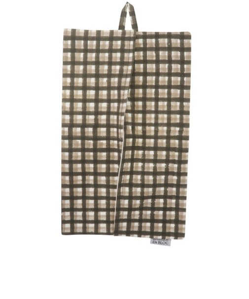 【当商品送料無料】ティッシュケース 吊り下げ 通販 ティッシュカバー ソフトカバー 布 チェック ナチュラル おしゃれ 壁掛け 縦 ハンドメイド