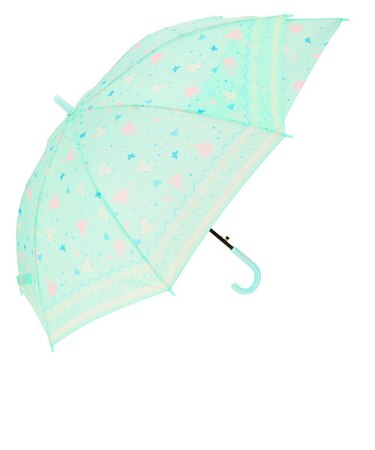 【当商品送料無料】キッズ 傘 女の子 通販 伸びる傘 55cm 雨傘 傘 シンプル 無地 雨具 レイングッズ 子供 子ども こども ガールズ