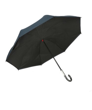 【当商品送料無料】逆さ傘 傘 60cm 通販 レディース メンズ 逆さま傘 長傘 軽量 グラスファイバー骨 大きい 手開き シンプル レイングッズ