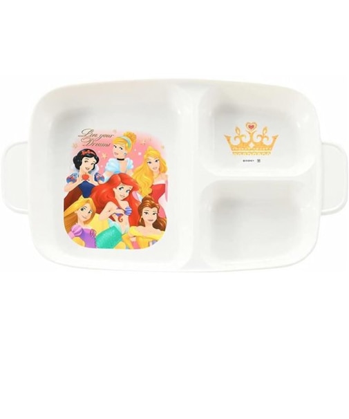 【当商品送料無料】ワンプレート 皿 仕切り 通販 キャラクター ディズニー ランチプレート プレート ランチ皿 食器 取っ手付き 離乳食 幼児食