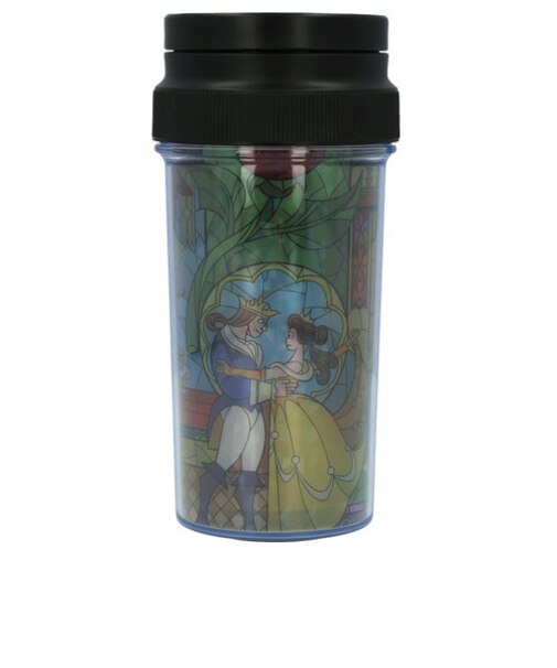 【当商品送料無料】マグ ステンレス 通販 キャラクター 保温保冷 ディズニー ステンドグラス風 ステンドグラス 400ml HOT COOL