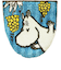 【当商品送料無料】トイレ フタカバー ムーミン 通販 トイレカバー ふたカバー 蓋カバー 兼用フタカバー MOOMIN ミイ リトルミイ おしゃれ