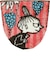 【当商品送料無料】トイレ フタカバー ムーミン 通販 トイレカバー ふたカバー 蓋カバー 兼用フタカバー MOOMIN ミイ リトルミイ おしゃれ