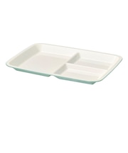 【当商品送料無料】ランチプレート 食洗機対応 通販 日本製 プラスチック 軽量 皿 お皿 プレート 3つ 仕切り皿 HILL おしゃれ イシダ