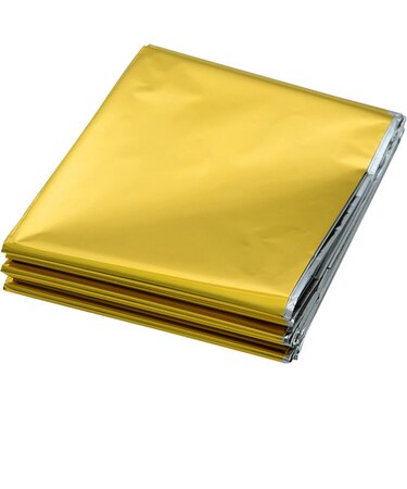 【当商品送料無料】アルミシート 防寒 通販 防災グッズ ラピタ レスキューシート アルミブランケット ブランケット サバイバルシート