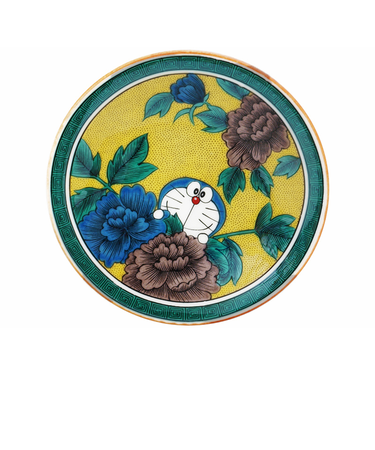 【当商品送料無料】小皿 12cm 通販 九谷焼 皿 取皿 キャラクター ドラえもん ポケモン 大人向け グッズ ギフト プレゼント 贈り物 和食器