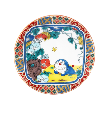 【当商品送料無料】小皿 12cm 通販 九谷焼 皿 取皿 キャラクター ドラえもん ポケモン 大人向け グッズ ギフト プレゼント 贈り物 和食器