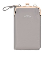 【当商品送料無料】お財布ショルダー レディース 通販 ガマ口 合皮 お財布バック ショルダーポシェット がま口ポシェット メタルパーツベルト 財布