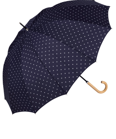 【当商品送料無料】because ビコーズ 雨傘 レディース 長傘 通販 メンズ 12本骨 12フレーム 親骨 63cm ボーダー UVカット