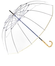 【当商品送料無料】ビニール傘 オシャレ 傘 通販 レディース 長傘 おしゃれ クリアアンブレラ 55cm ブランド because ビコーズ